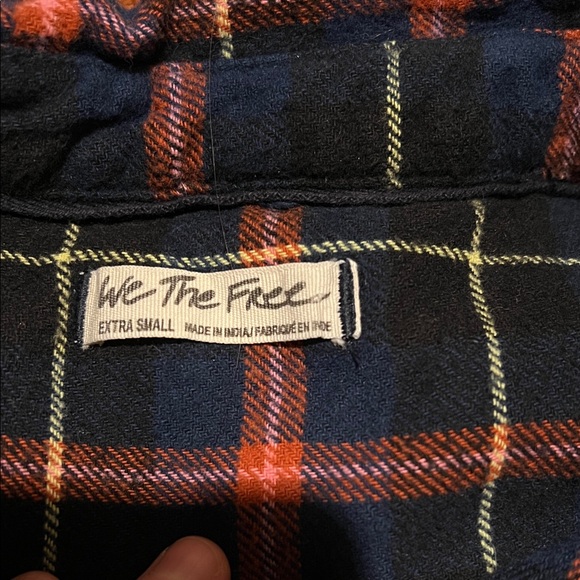 Free People We The Free Flannel Shirt - Picture 4 of 10